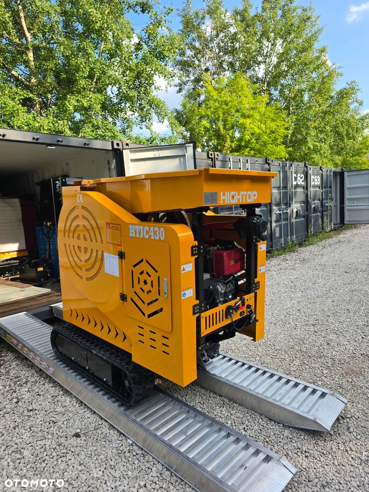 Inny HTJC430 Minikruszarka nowa kruszarka szczękowa samojezdna do gruzu betonu kamienia - 5