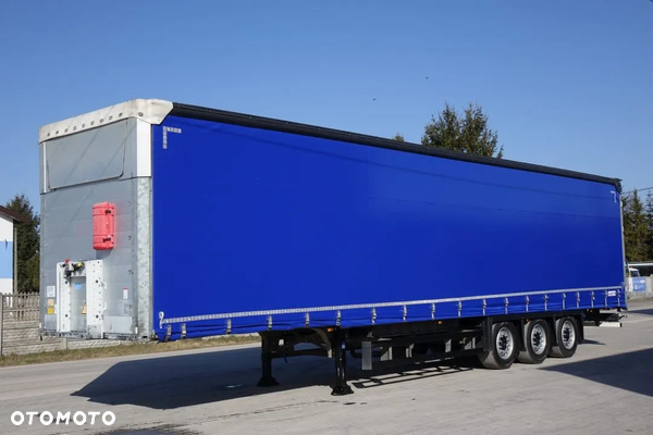 Schmitz Cargobull FIRANKA / VARIOS / OCYNK / OSIE SCHMITZ / NOWE PLANDEKI / DACH PODNOSZONY/ KOSZ NA KOŁO ZAPASOWE