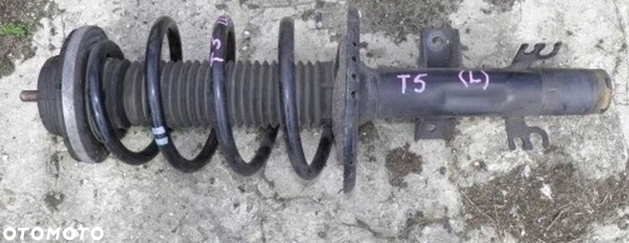T5 TRANSPORTER AMORTYZATOR PRZÓD SPRĘŻYNA PODUSZKA - 1