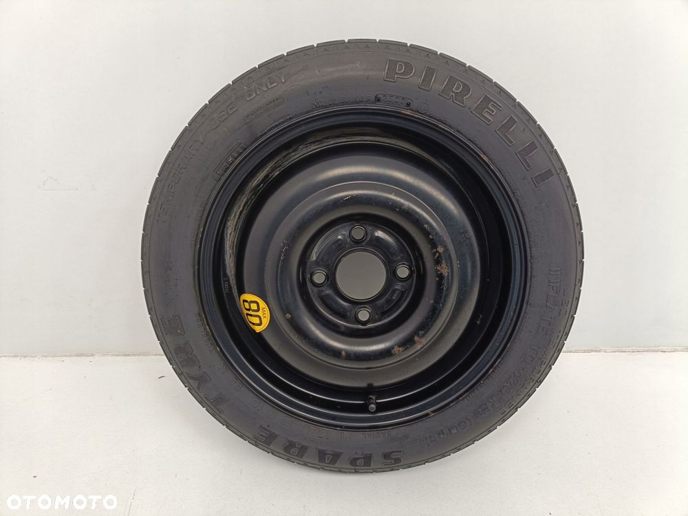 KOŁO DOJAZDOWE 125/80 R15 98AB-NA 2150836 4x108 Ford Fiesta Mk5 Mk6 - 2