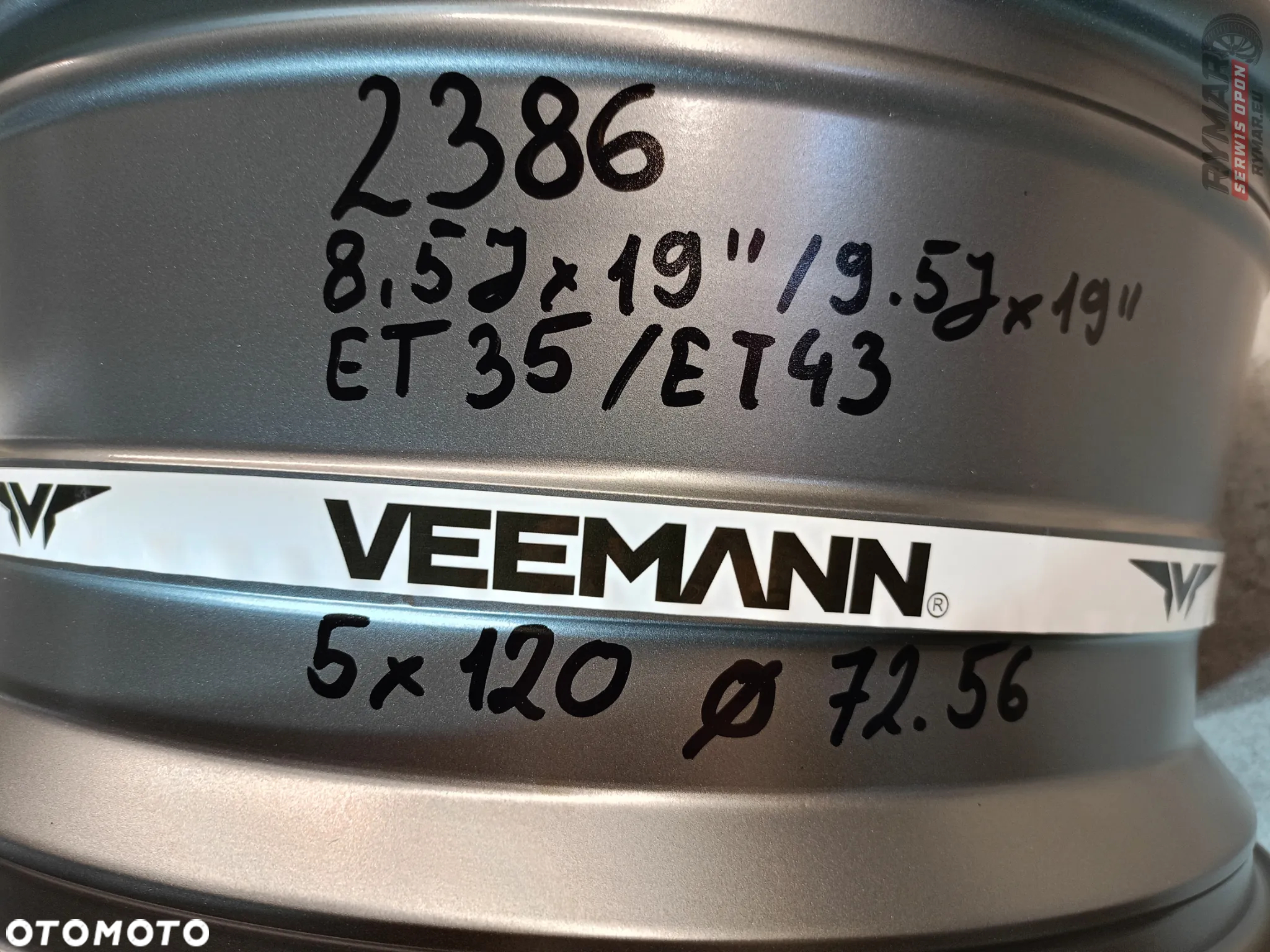 ŚLĄSK NOWE ALUFELGI VEEMANN V-FS34 19" DWIE SZEROKOŚCI 5x120 KOMPLET - 13