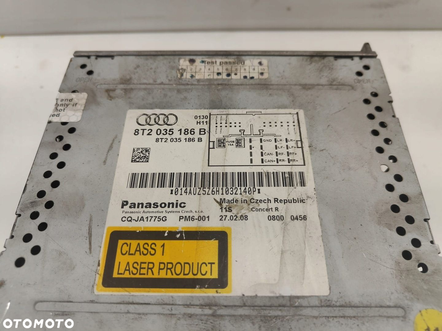 Audi a4 b8 a5 8T2035186B RADIO - 2