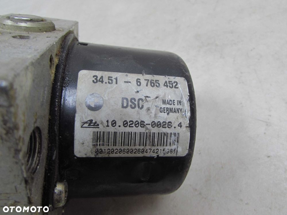 BMW 3 E46 98-05 POMPA STEROWNIK ABS 34.51-6765452 10.0206-0026.4 - 5