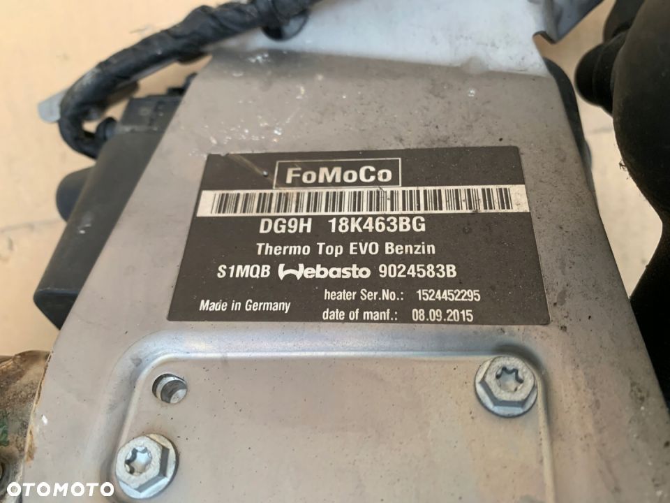 FORD MONDEO MK5 2.0 BENZYNA WEBASTO - 2
