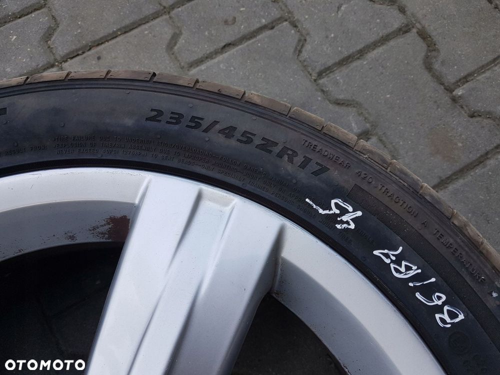 VW PASSAT B7 10-14r CC FELGA ALUMINIOWA 17 5X112 3AA601025E KOŁO ZAPASOWE - 6