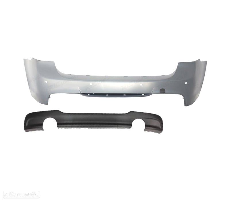 PARA-CHOQUES TRASEIRO BMW E91 TOURING 05-08 LOOK M 335i PDC - 2