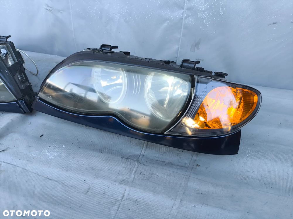 BMW E46 LIFT FL LAMPA PRZEDNIA LEWA PRAWA RINGI EUROPA 6910955 6910956 - 3