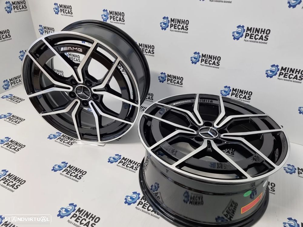Jantes Mercedes Novo Class C e E AMG em 19 - 5