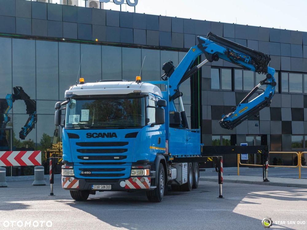 Scania G450 6x4 PALFINGER PK 42002 SH HDS Żuraw Fly Jib Wciagraka - 7