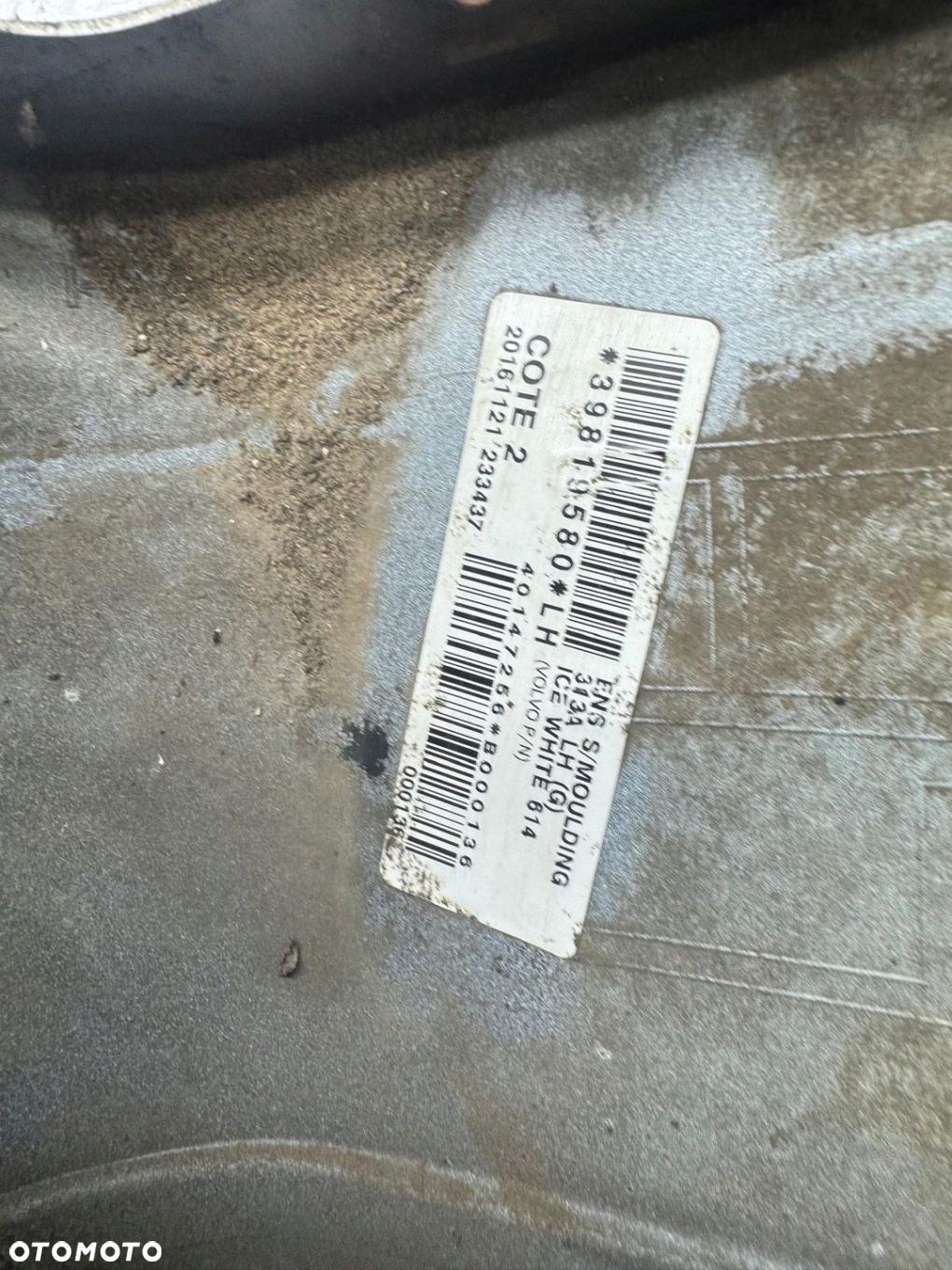 LISTWA PROGOWA LEWA VOLVO XC60 I 2013-2017 39819580 - 6