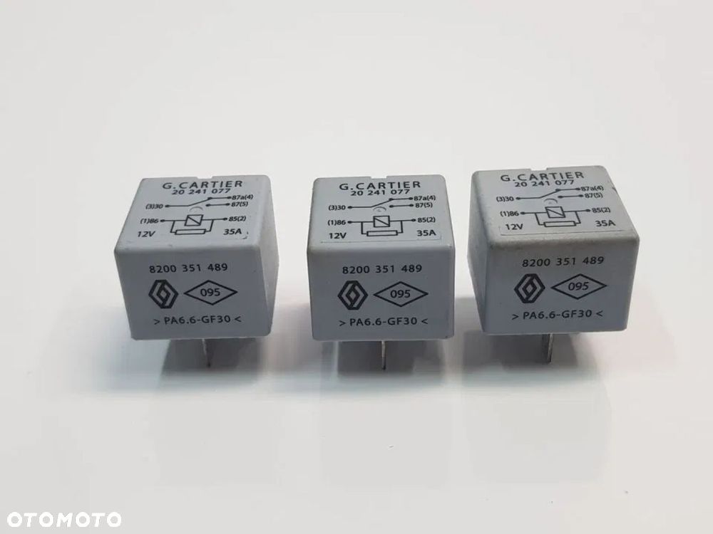 PRZEKAŹNIK 8200351489 RENAULT CLIO MEGANE SCENIC - 1