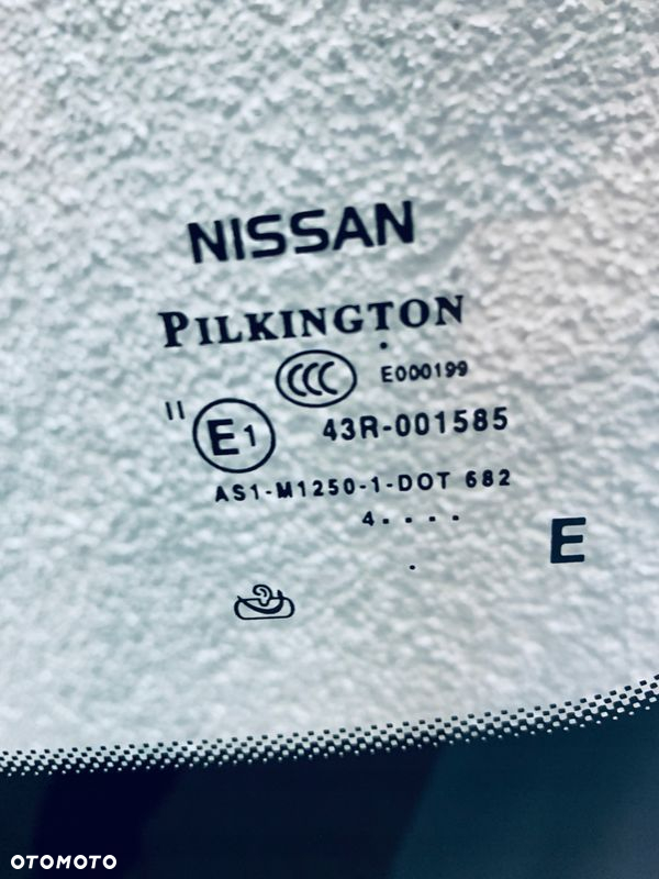Szyba czołowa NISSAN QASHQAI I 2007-2014 AKUSTYKA+SENSOR+ORYGINAŁ - 3