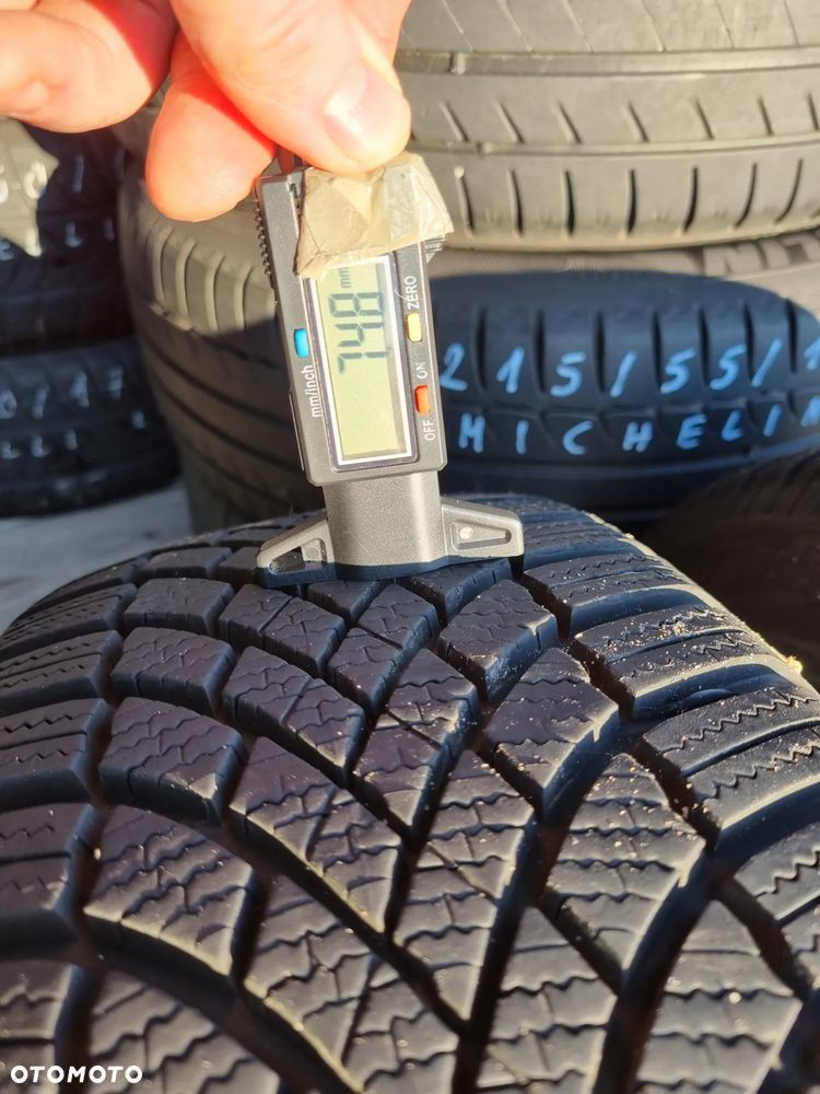 Opony Bridgestone Blizzak LM005 205/55R16 91H 2022r,2x7,5mm super stan - 4