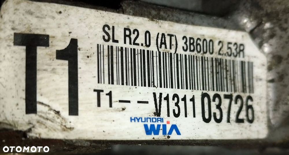 KIA SPOTAGE III 2.0 REDUKTOR SKRZYNI BIEGÓW 3B600253R - 3