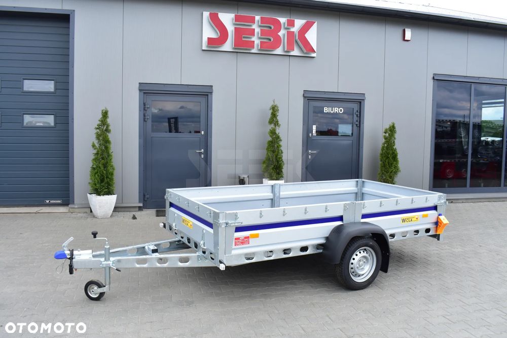 Wiola Super mocna spawana przyczepa SILEZIA MAX 302 x 152 DMC 750 kg. - 1