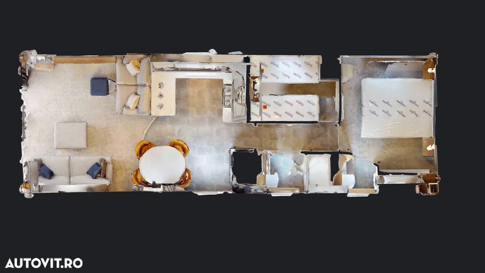 Alta Casă mobilă Swift Margaux nr. 145 | Tâmplărie PVC si încălzire centrala pe gaz cu calorifere | 11 x 3.7 m | 2 dormitoare si 2 băi - 9