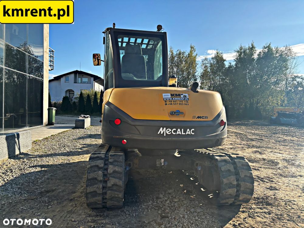 Mecalac 8 MCR MINI-KOPARKA 2016R. | 6 MCR JCB 8055 8080 KUBOTA KX KOMATSU PC88 - 31
