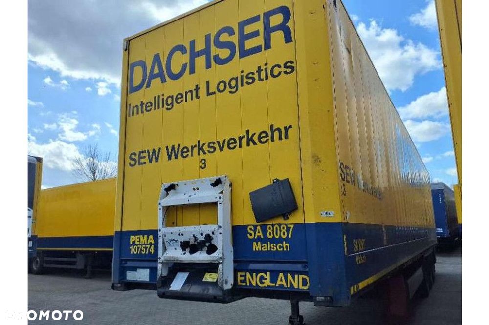 Krone Trailer Van Steel Keyhole Double Deck (Garment) Straight - 1