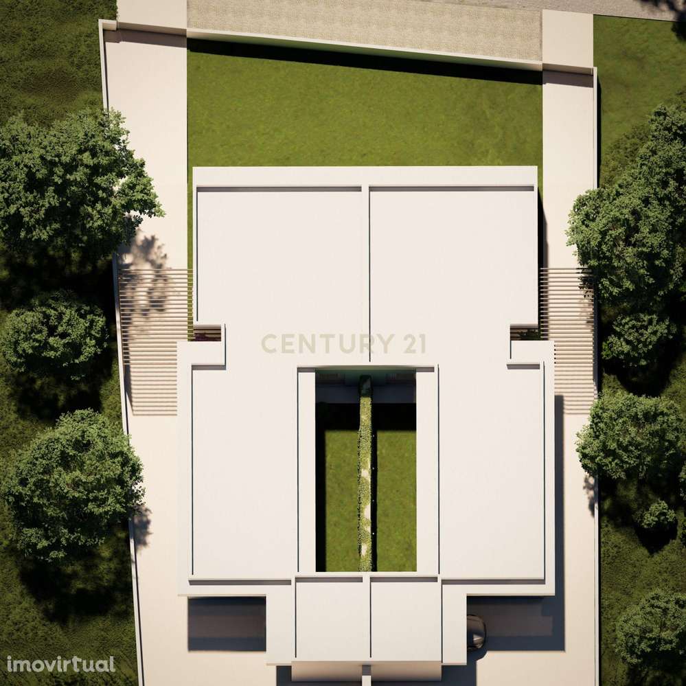 Moradia geminada em construção, com piscina e jardim na Boavista, Lavo - Grande imagem: 3/42