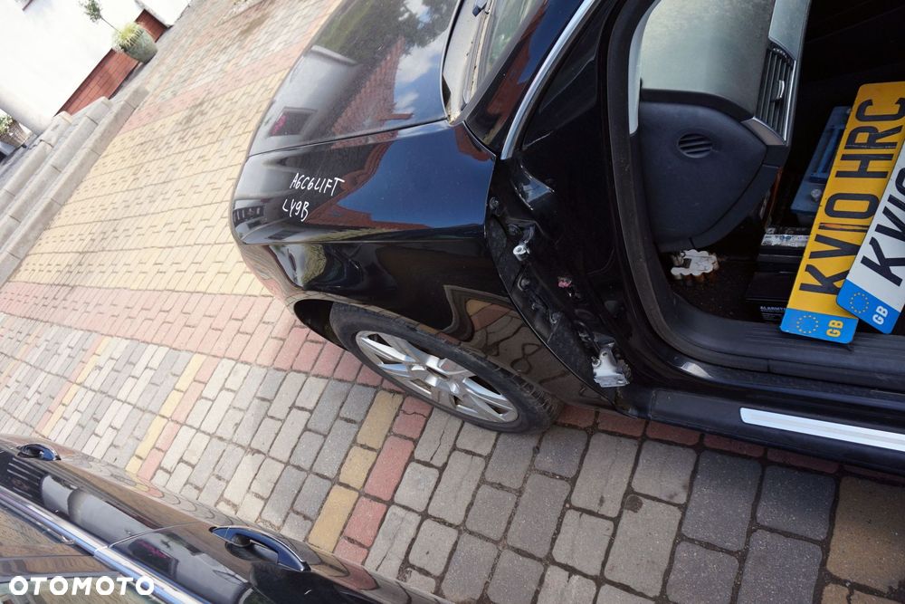 MASKA ZDERZAK BŁOTNIKI LAMPY A6 C6 LIFT LY9B  AUDI 2008-2011 CZARNY PRZÓD KOMPLETNY - 10