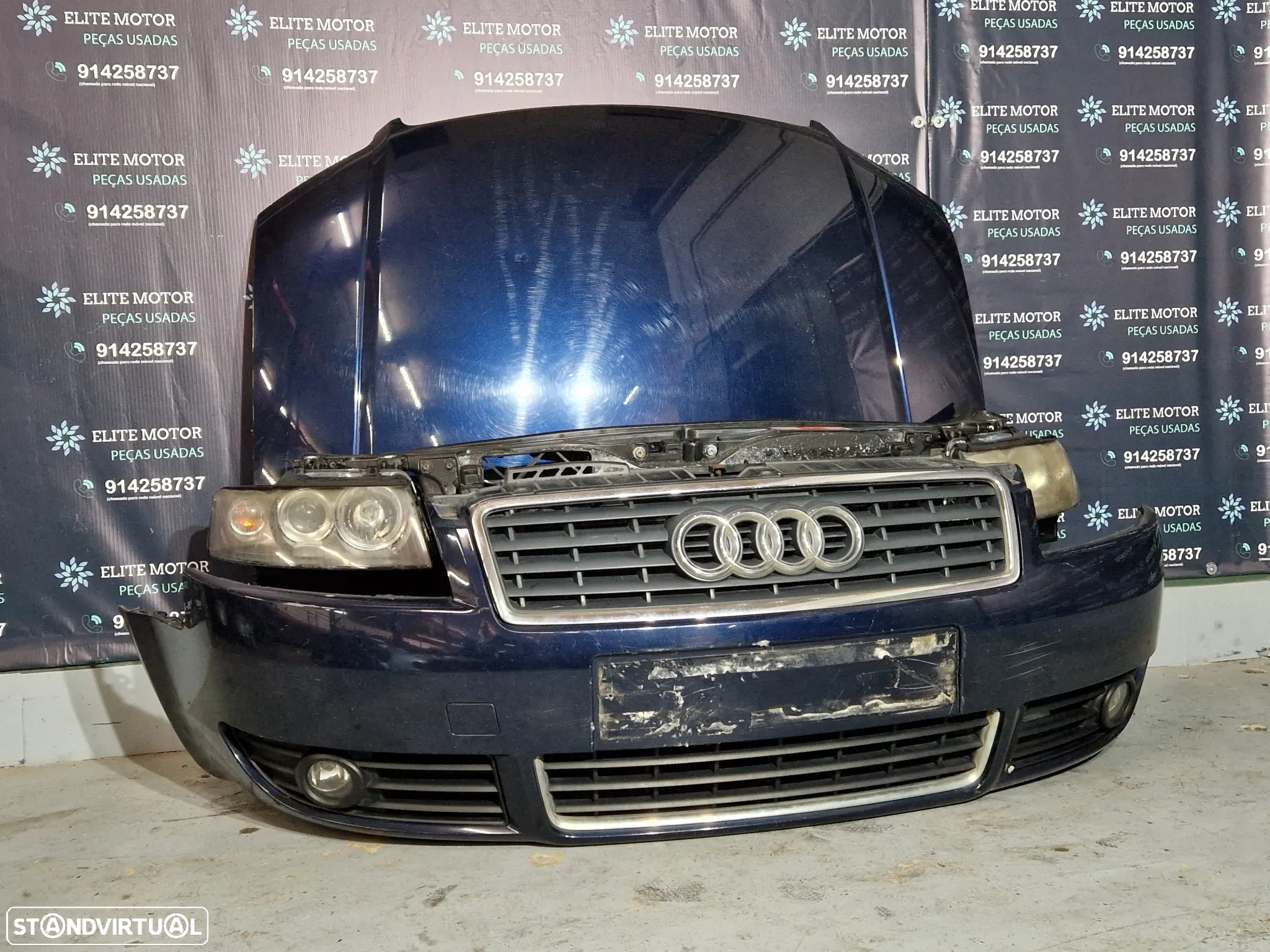 Frente completa usada AUDI A4 B6 CABRIOLET DESCAPOTAVEL capot parachoques oticas - 4