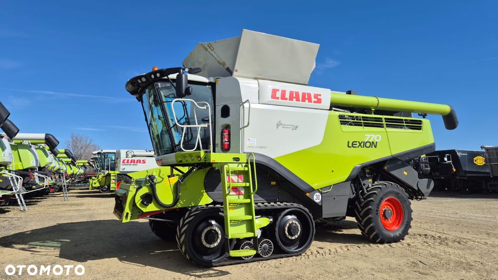 Claas Lexion 770TT z hederem - 1