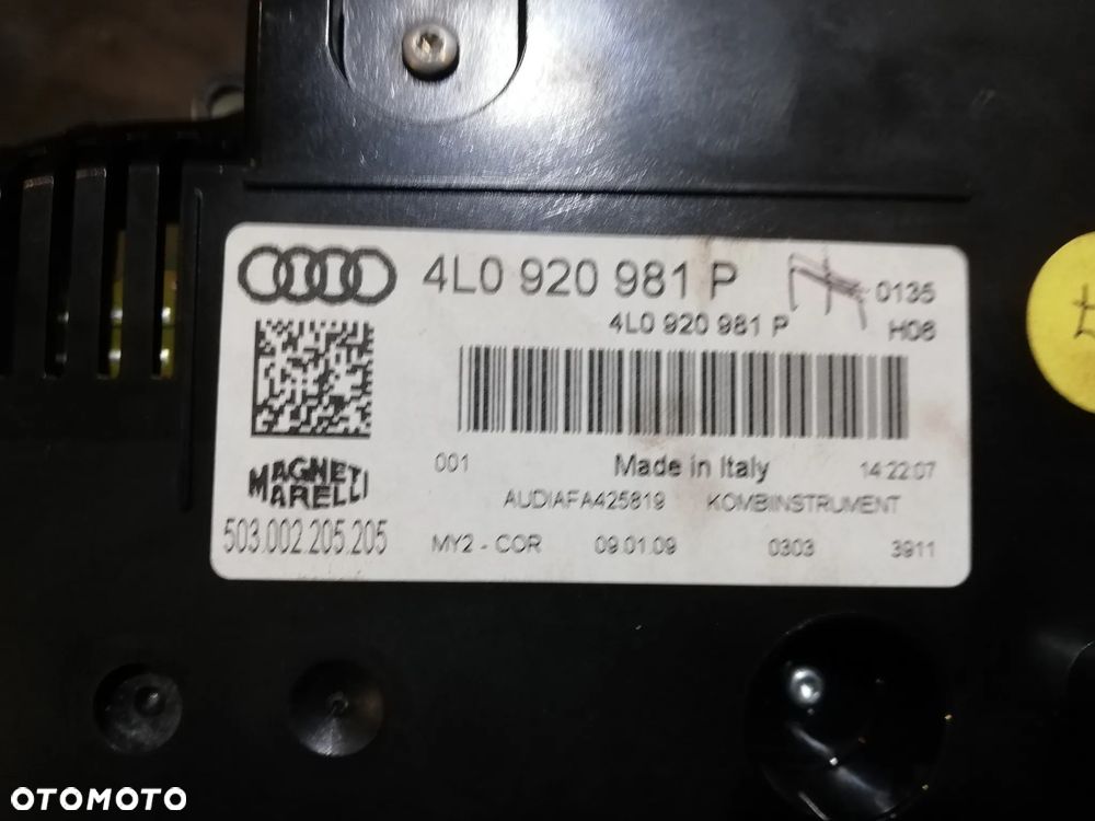 Audi Q7 4L 2009 Sterownik / Moduł ECU 4L1910401D 4F0909135E 4L0920981P 4F0905852D - 4