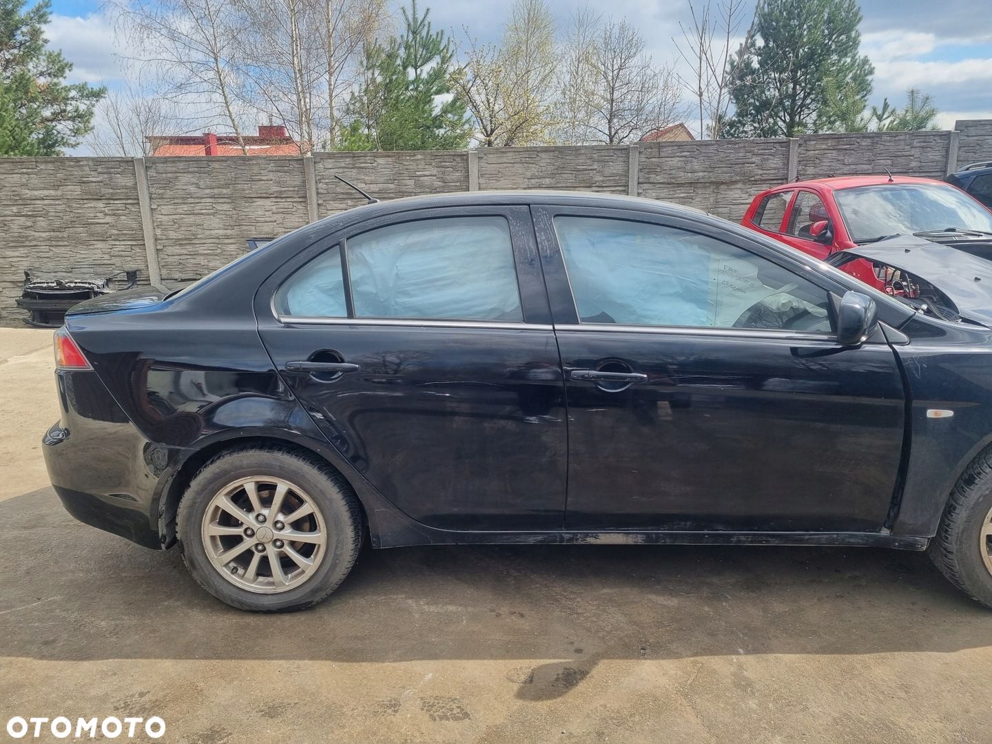 MITSUBISHI LANCER VIII X 07-15 2014 r. DRZWI PRAWY TYŁ PRAWE TYLNE PT - 1