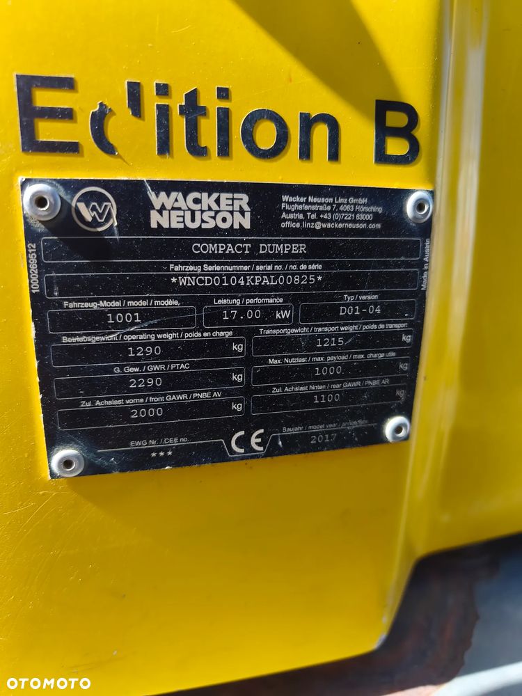Wacker Neuson 1001 - 16