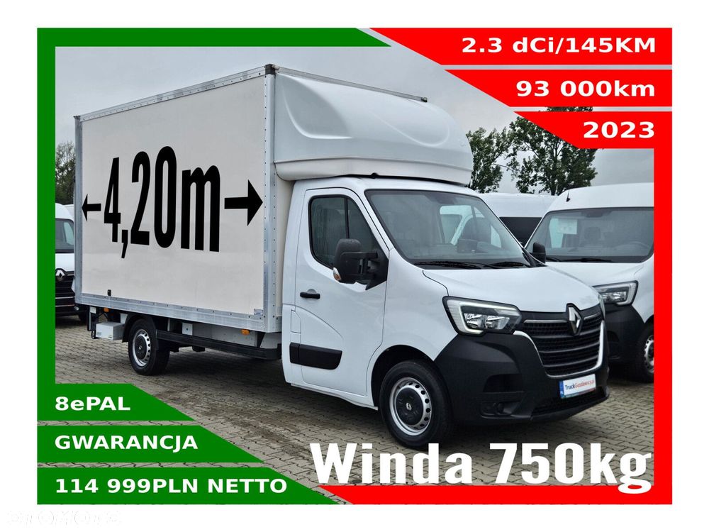 Renault Master Kontener 8 ePAL *114999zł NETTO*  Winda 750kg 2.3 dCi/145KM - 1