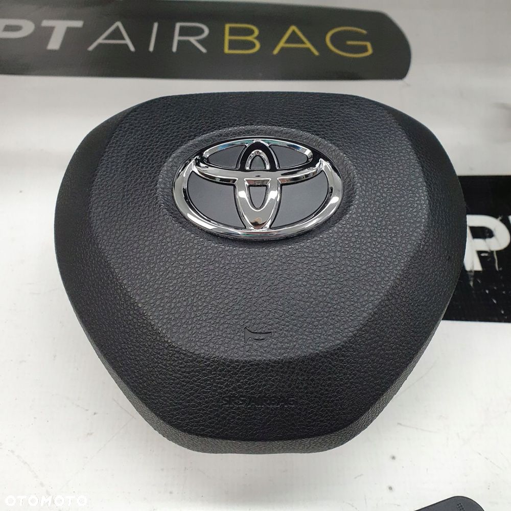 TOYOTA COROLLA E21 DESKA ROZDZIELCZA KONSOLA KOKPIT PULPIT PODUSZKI AIRBAG AIR BAG PASY KIT SET - 8