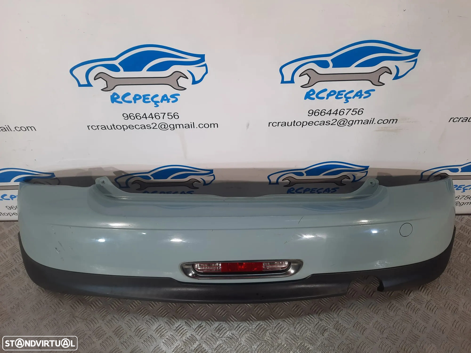PARACHOQUES TRASEIRO TRÁS ORIGINAL MINI COOPER ONE LCI R56 R57 CABRIO 7260572 PARA-CHOQUES PARA CHOQUES Pre LCI - 4