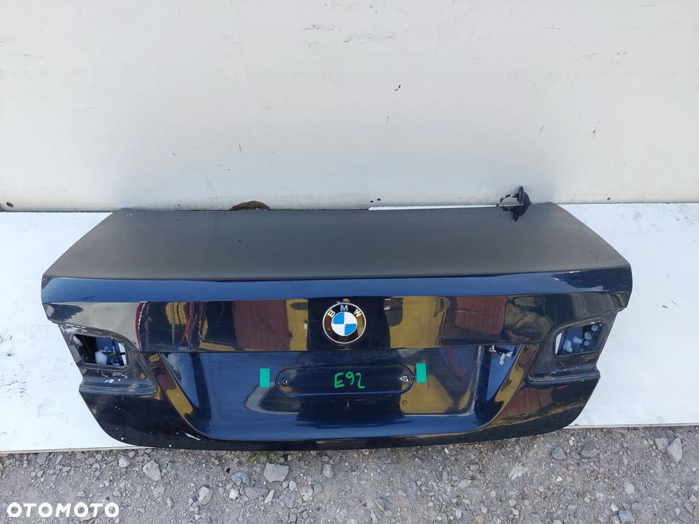 TYLNA KLAPA BAGAŻNIKA BMW E92 MONACOBLAU - 1