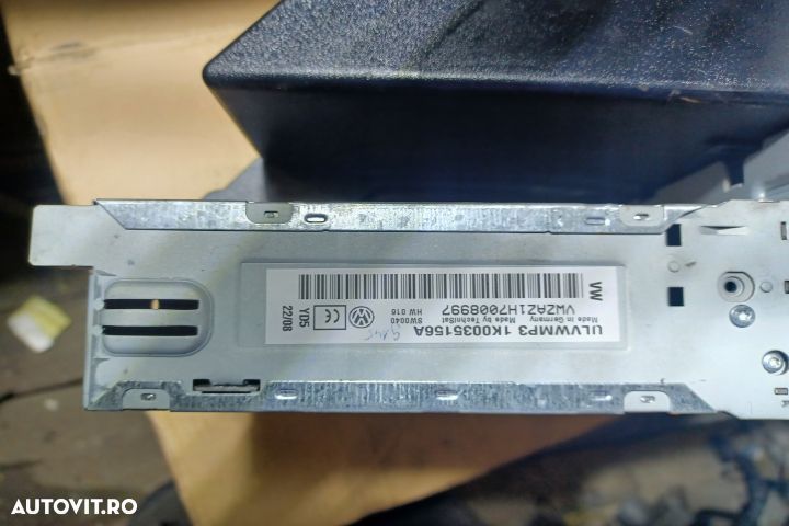 Radio cd 1K0035156A Volkswagen VW Golf 6 [2008 - 2015] Plus minivan 1 - 2