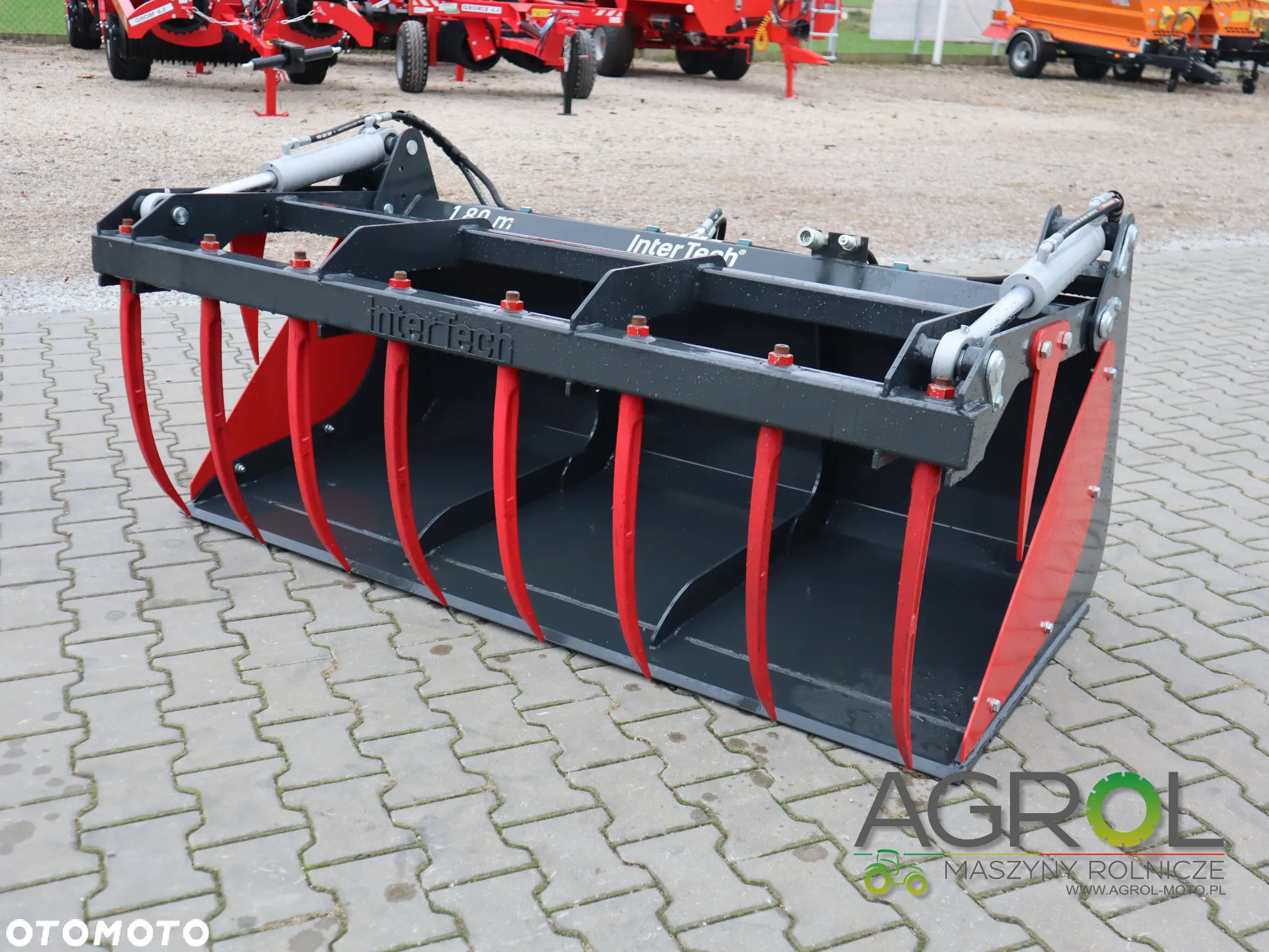Łyżko-Krokodyl 1,5m 1,8m 2,2m 2,4m Inter Tech; Chwytak Paleciak Łyżka - 3