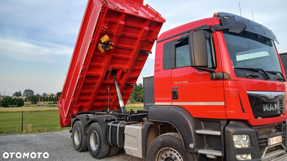 MAN TGS 33.440 33.480 6X4 WYWROTKA MEILLER KIPPER HYDROBURTA  INTARDER - 21