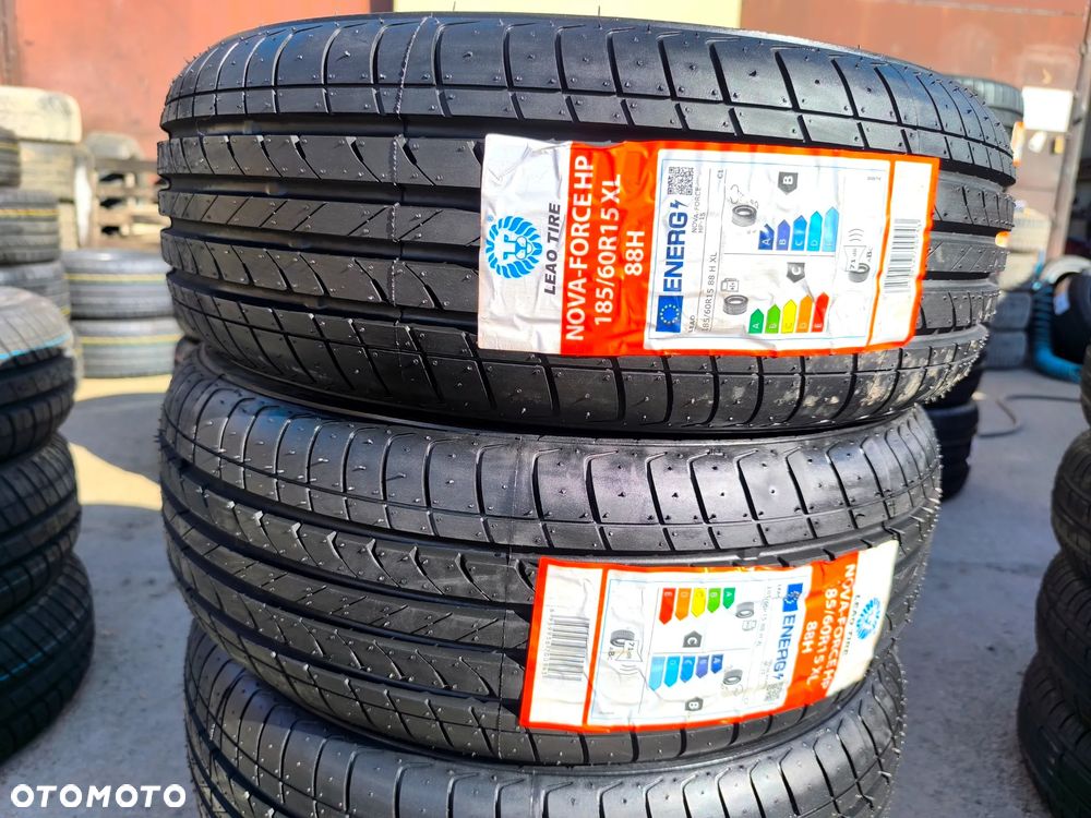 185/60R15 88H XL NOWE Opony Letnie Lato LEAO TIRE NOVA-FORCE Legnica ALU-RAD jak 195/55 - 2