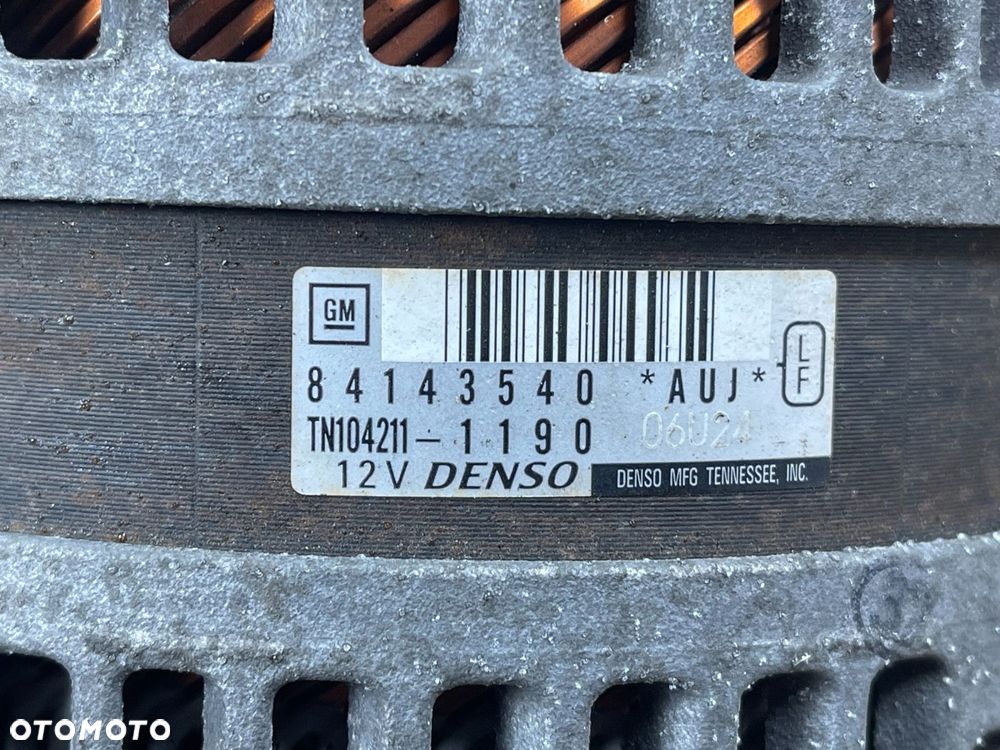 O2 CADILLAC ESCALADE IV 2014 - 6.2 V8 ALTERNATOR GM 84143540 - 6