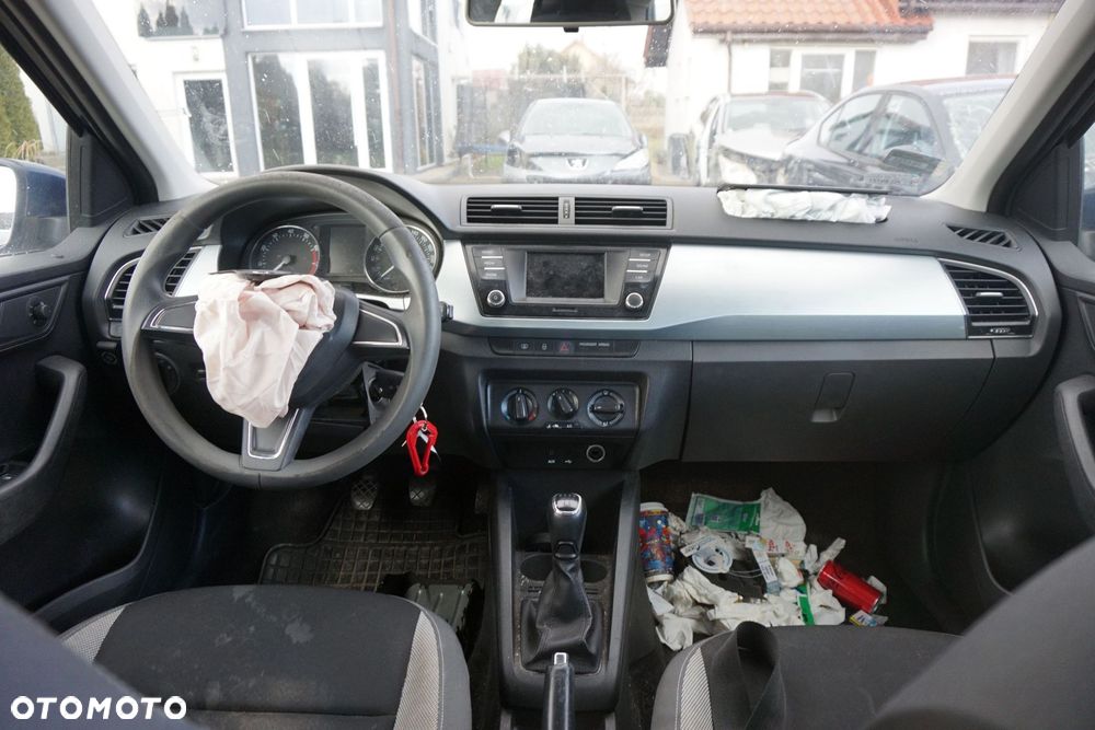 SKODA FABIA III NJ3 5D HB 2015 LF5A 1.2 TSI CJZC 89KM PED GRANATOWY na części - 10
