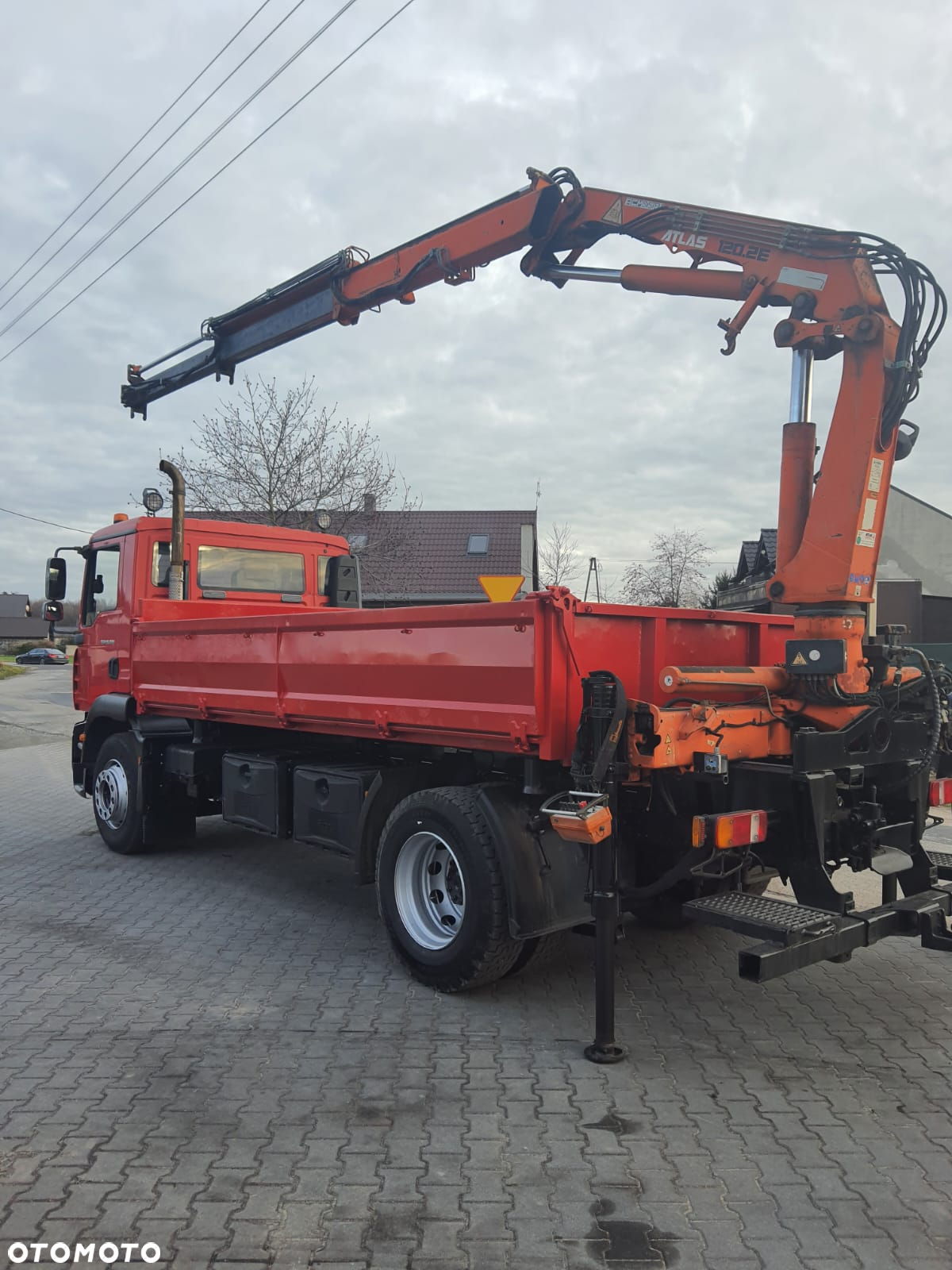 MAN TGM 18.280, wywrotka z HDS - 5