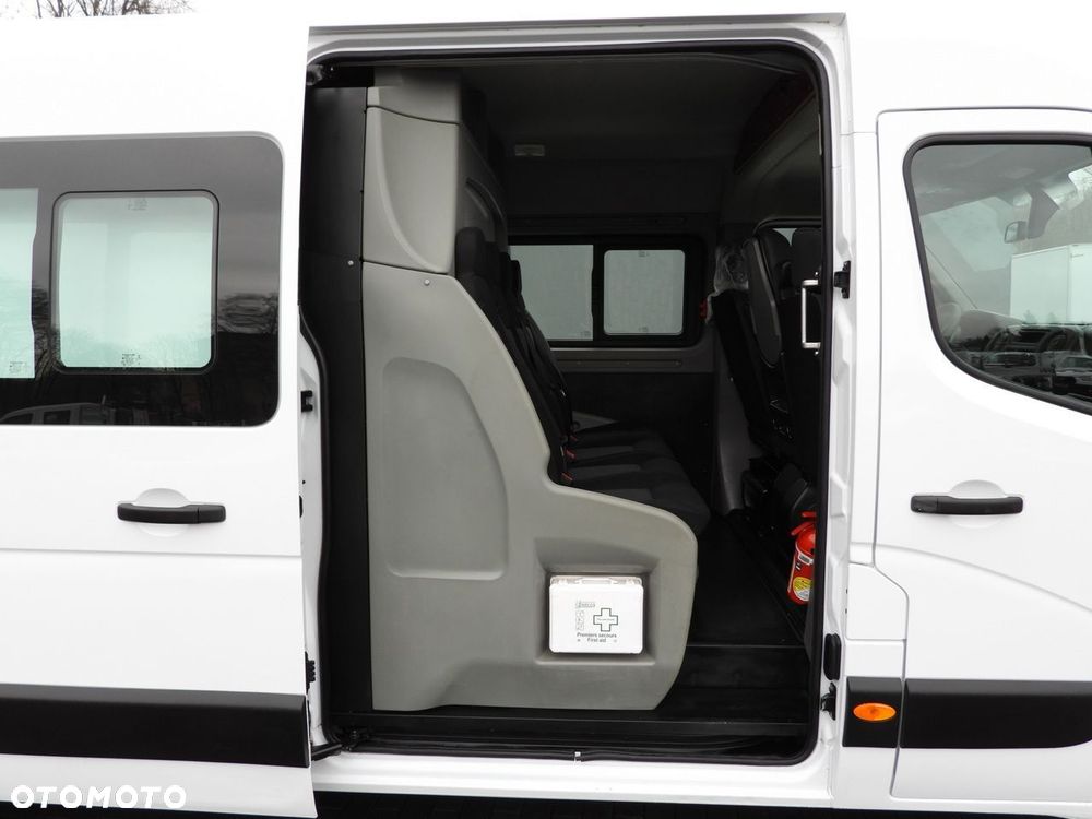 Renault MASTER FURGON BRYGADÓWKA 7 MIEJSC TEMPOMAT KLIMATYZACJA  130KM - 39