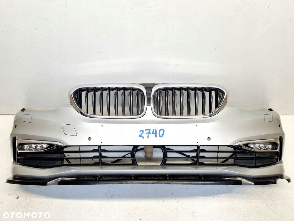 bmw 5 g30 g31 zderzak przód przedni kompletny spryski - 1