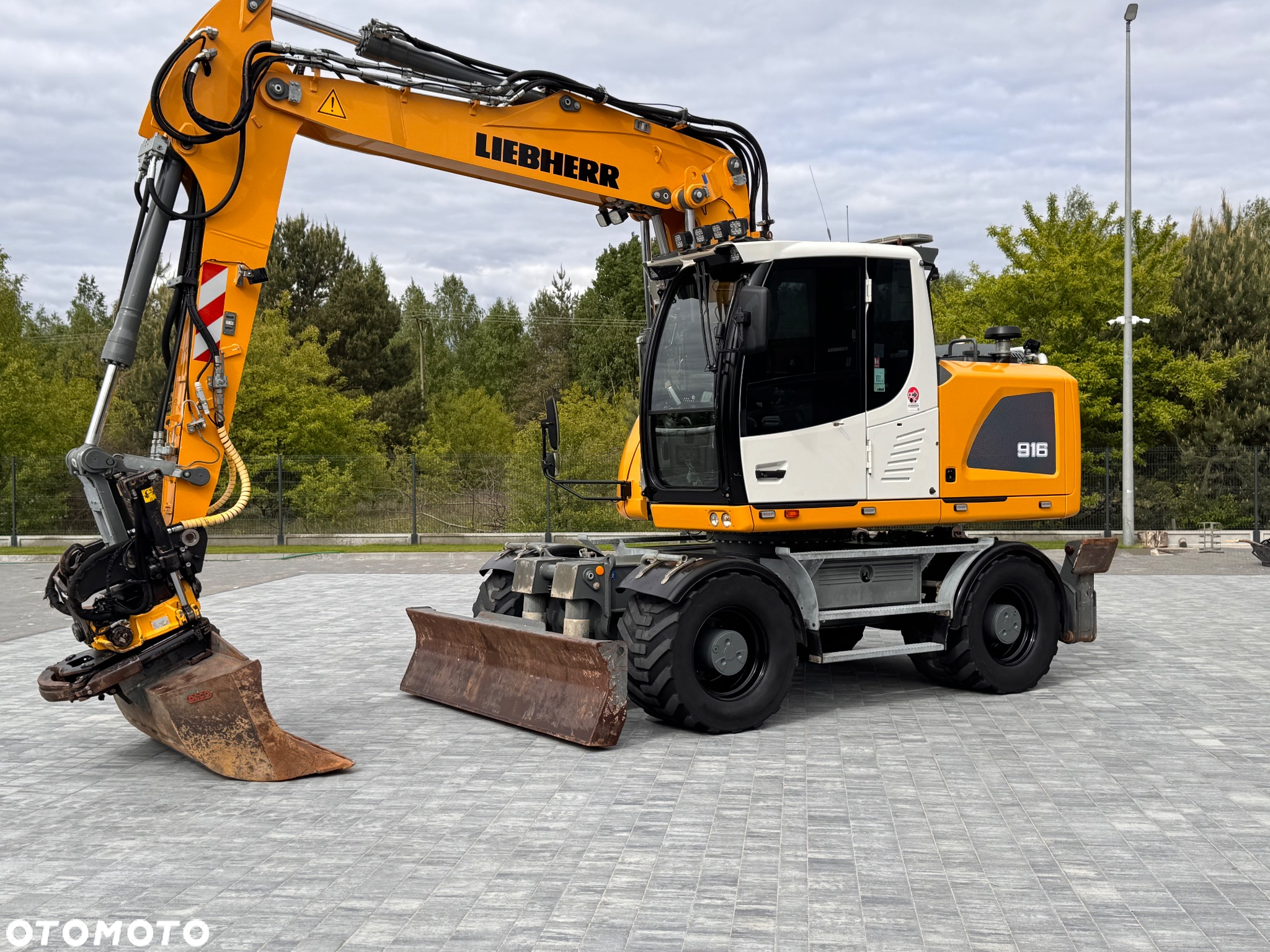 Liebherr A916 |2018r|rototilt ze szczypcami |centralne smarowanie |w orginale|serwisowana| - 14