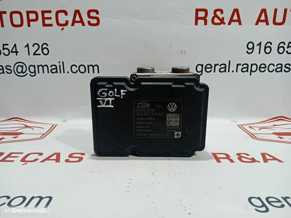 Módulo ABS VW Golf IV 4 Ref 1K0907379 AP Compatível Golf Plus Audi A3 Original - 5