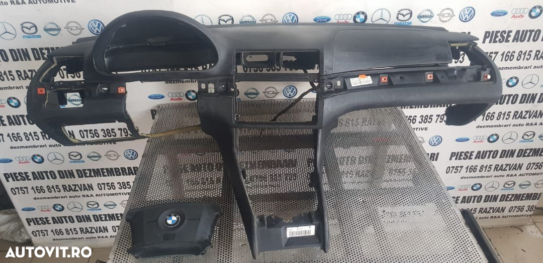 Plansa Bord Kit Airbag BMW E46 Livram Oriunde In Tara - 2