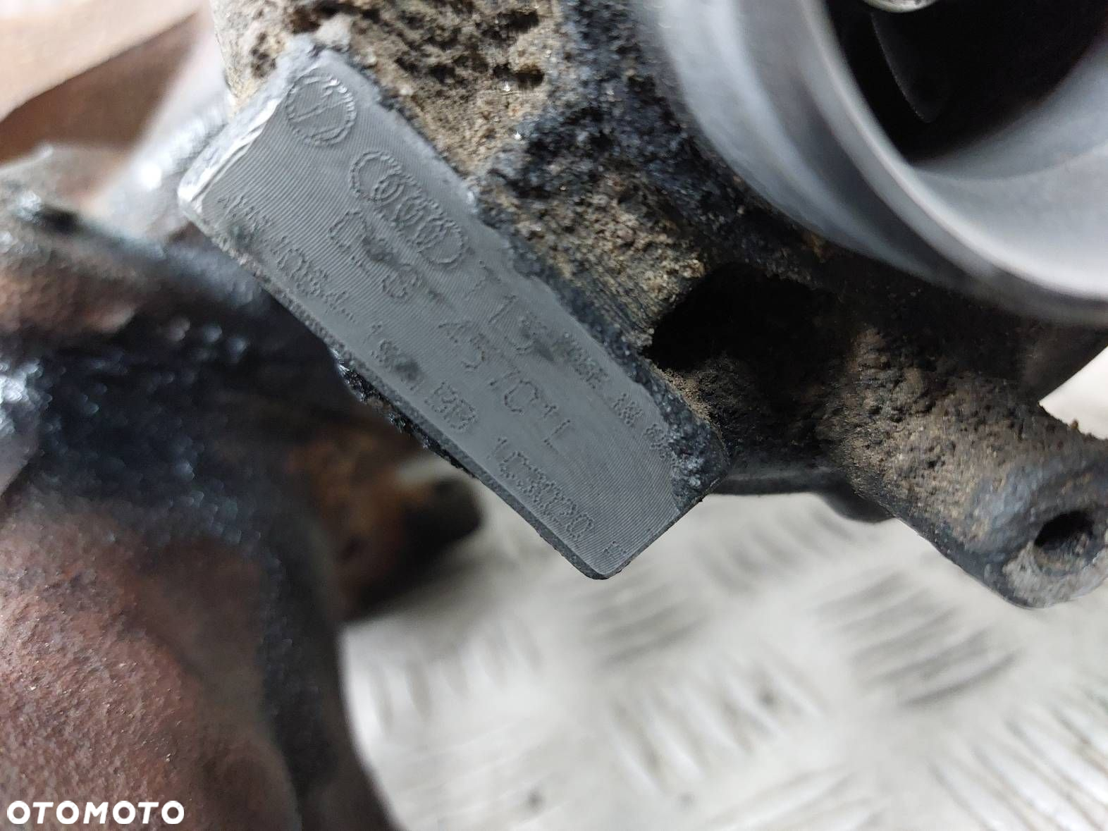 TURBOSPRĘŻARKA TURBINA VOLKSWAGEN TRANSPORTER T4 1.9 TD 701422061J - 6