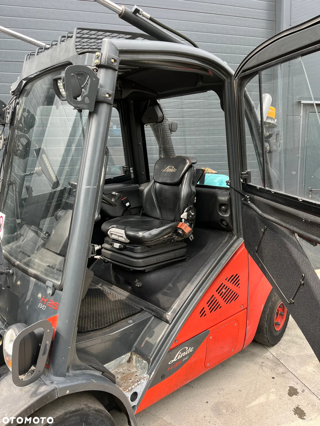 Linde H35-T Gaz LPG TRIPLEX kabina przesuw boczny  oświetlenie drogowe - 20