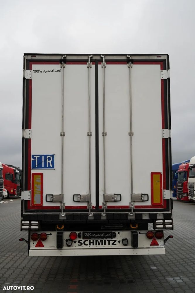 Schmitz Cargobull REFRIGERAT / THERMO KING / CU CÂRLIG / AXĂ RIDICATĂ / COȘ PENTRU PALEȚI - 12