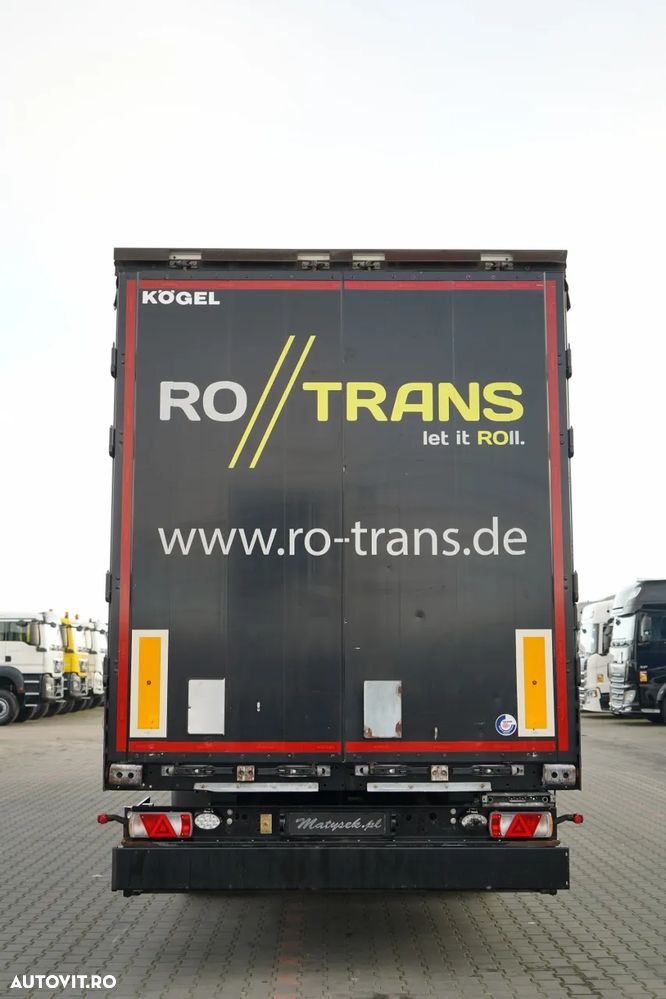 Kögel CORTINĂ KOGEL / STANDARD / ACOPERIȘ SUSPENDAT / CONTENIER PENTRU PALEȚI - 13