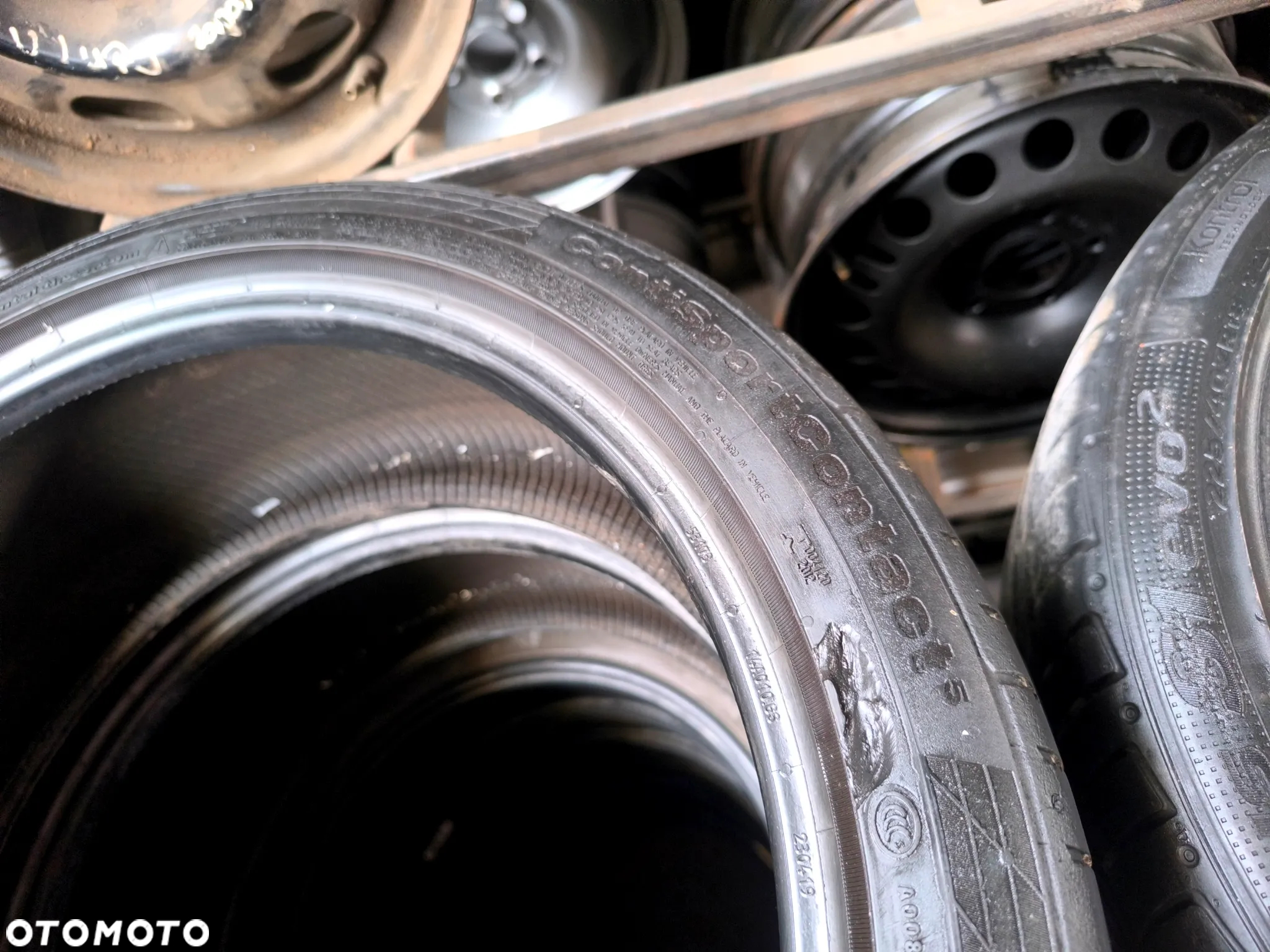 225/40R18 92Y XL Opony Letnie Lato HANKOOK VENTUS S1 EVO2 CONTINENTAL ContiSportContact 5 4-5mm Legnica ALU-RAD 225/40 - 5